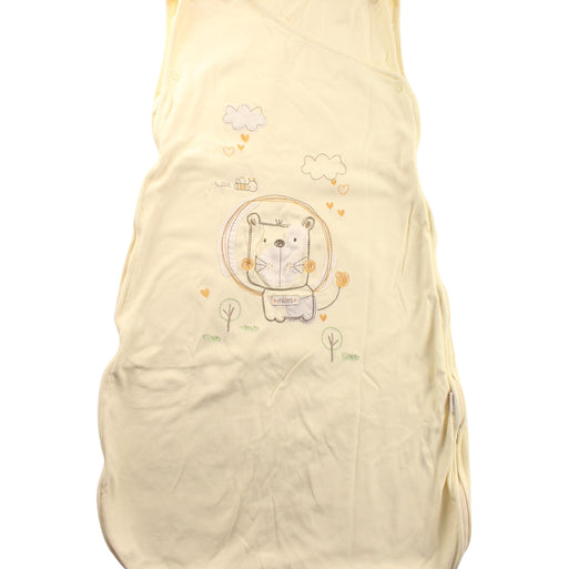 A Yellow Sleepsacs from Mides in size 6-12M for girl. (Front View)