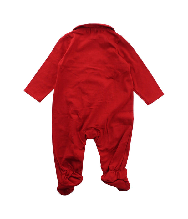 A Red Onesies from Ferrari in size 3-6M for boy. (Back View)