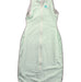 A Green Sleepsacs from Love To Dream in size 6-12M for neutral. (Front View)