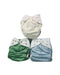 A Multicolour Cloth Diapers from Just Peachy in size 0-3M for neutral. (Front View)