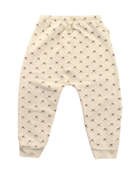 A Brown Pants Sets from Quincy Mae in size 18-24M for girl. (Back View)