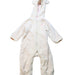 A White Snowsuits from Miki House in size 6-12M for neutral. (Front View)