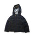 A Grey Puffer/Quilted Jackets from Velveteen in size 6T for neutral. (Front View)