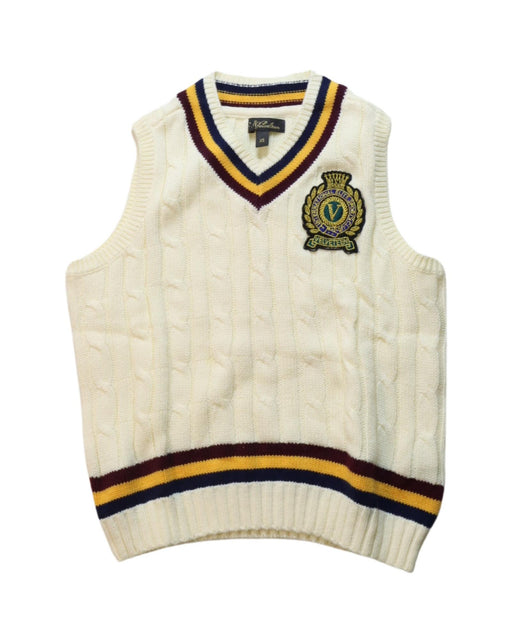 A Multicolour Sweater Vests from Velveteen in size 6T for boy. (Front View)