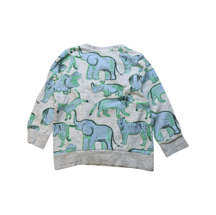 A Multicolour Crewneck Sweatshirts from Seed in size 5T for girl. (Back View)