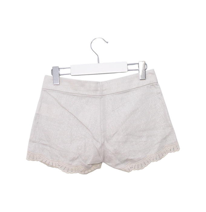 A Grey Shorts from Tartine et Chocolat in size 4T for girl. (Back View)