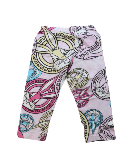 A Multicolour Leggings from Monnalisa in size 3T for girl. (Back View)