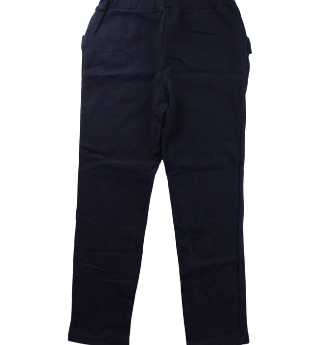 A Blue Casual Pants from Petit Bateau in size 8Y for girl. (Back View)