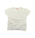 A White Short Sleeve Tops from Bonpoint in size 4T for girl. (Front View)