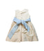 A Blue Sleeveless Dresses from Crewcuts in size 3T for girl. (Back View)
