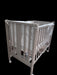 A White Cots & Cribs from Chicco in size 0-3M for neutral. (Front View)
