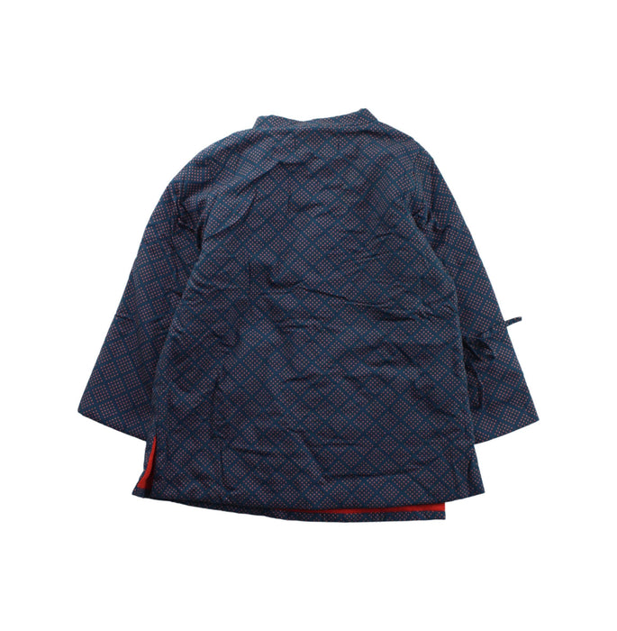 A Teal Long Sleeve Tops from Tang'Roulou in size 2T for girl. (Back View)