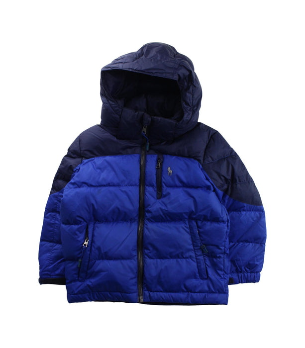 Blue Polo Ralph Lauren Puffer Jacket 4T — Retykle