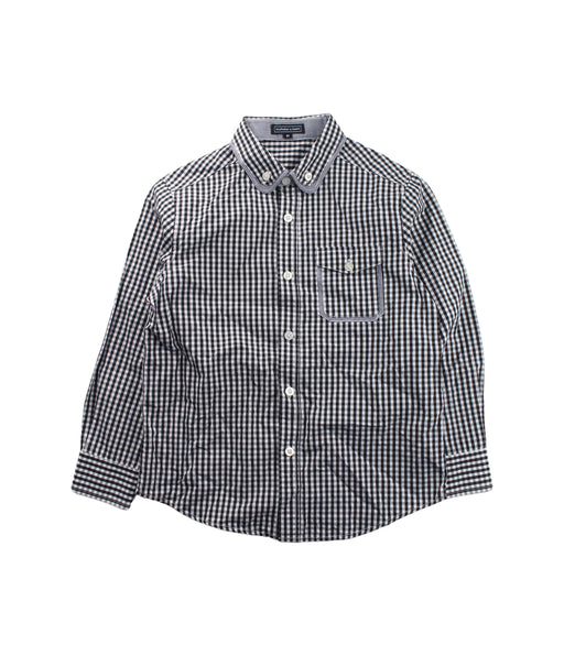 A Black Long Sleeve Shirts from Nicholas & Bears in size 8Y for boy. (Front View)