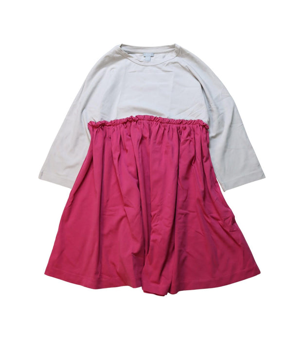 A White Long Sleeve Dresses from COS in size 6T for girl. (Front View)