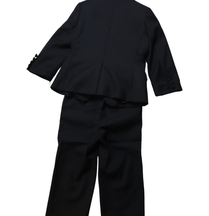 A Black Suits from Nicholas & Bears in size 2T for boy. (Back View)