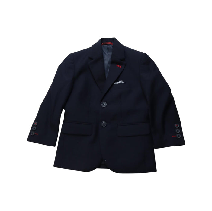 A Black Blazers from La Compagnie des Petits in size 3T for boy. (Front View)