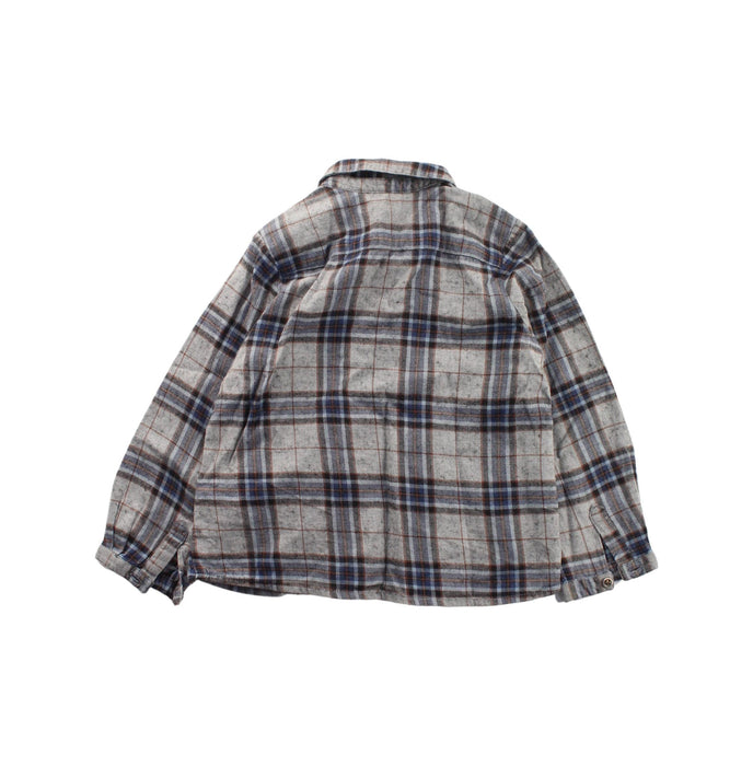 A Grey Long Sleeve Shirts from Bonpoint in size 3T for boy. (Back View)