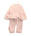 A Pink Long Sleeve Jumpsuits from Nicholas & Bears in size 3-6M for girl. (Back View)