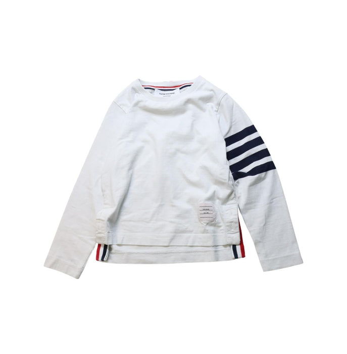 A Multicolour Long Sleeve Tops from Thom Browne in size 6T for boy. (Front View)