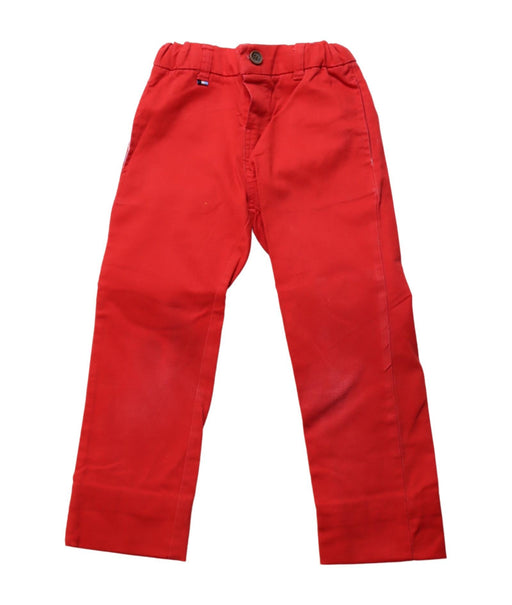 A Red Casual Pants from Mayoral in size 4T for neutral. (Front View)