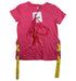 A Pink Short Sleeve T Shirts from MSGM in size 8Y for girl. (Back View)