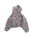 A Green Hooded Sweatshirts from Petit Bateau in size 6T for girl. (Back View)