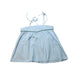 A Blue Sleeveless Tops from Excuse My French in size 6T for girl. (Back View)