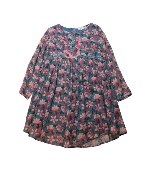 A Multicolour Long Sleeve Dresses from Louise Misha in size 6T for girl. (Front View)