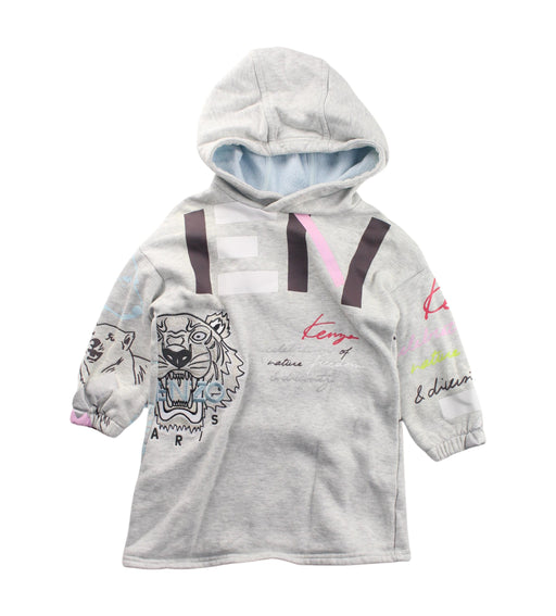 A Grey Sweater Dresses from Kenzo in size 3T for girl. (Front View)