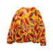 A Yellow Cardigans from Catimini in size 6T for girl. (Back View)