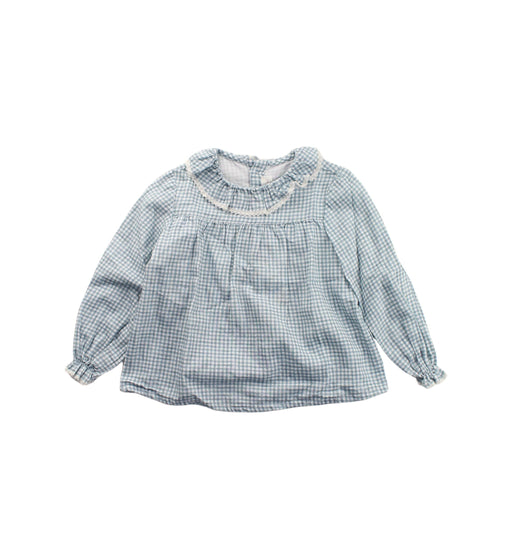 A Green Long Sleeve Tops from Fina Ejerique in size 3T for girl. (Front View)