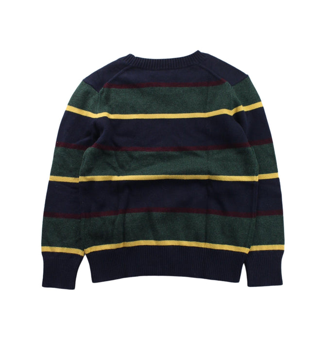 A Blue Knit Sweaters from Polo Ralph Lauren in size 4T for boy. (Back View)