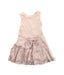 A Pink Sleeveless Dresses from Lapin House in size 4T for girl. (Front View)
