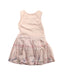 A Pink Sleeveless Dresses from Lapin House in size 4T for girl. (Back View)