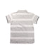 A Grey Short Sleeve Polos from Armani in size 10Y for boy. (Back View)