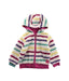 A White Lightweight Jackets from Joules in size 12-18M for boy. (Front View)