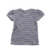A Blue Short Sleeve Tops from Seed in size 3-6M for girl. (Back View)