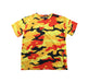 A Yellow Short Sleeve T Shirts from Neil Barrett Kids in size 12Y for boy. (Front View)