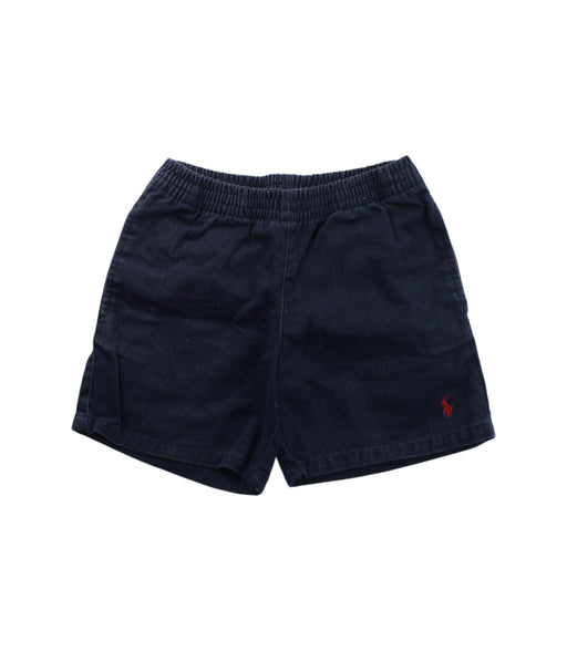 A Blue Shorts from Polo Ralph Lauren in size 4T for boy. (Front View)