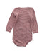 A White Long Sleeve Bodysuits from Petit Bateau in size 6-12M for boy. (Back View)