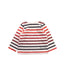 A White Long Sleeve T Shirts from Jacadi in size 6-12M for girl. (Front View)