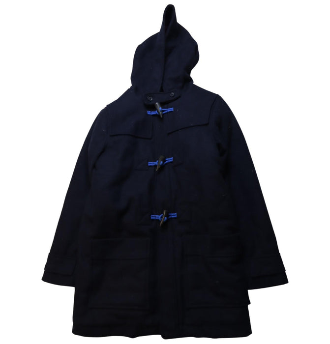 A Black Coats from Jacadi in size 12Y for boy. (Front View)