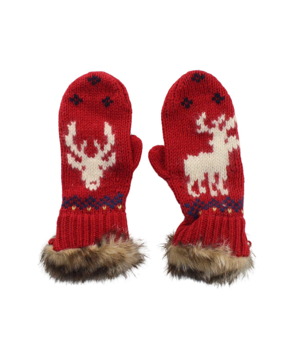 A Red Winter Hats from Ralph Lauren in size O/S for girl. (Back View)