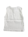 A White Sleeveless Tops from Message in the Bottle in size 0-3M for neutral. (Back View)