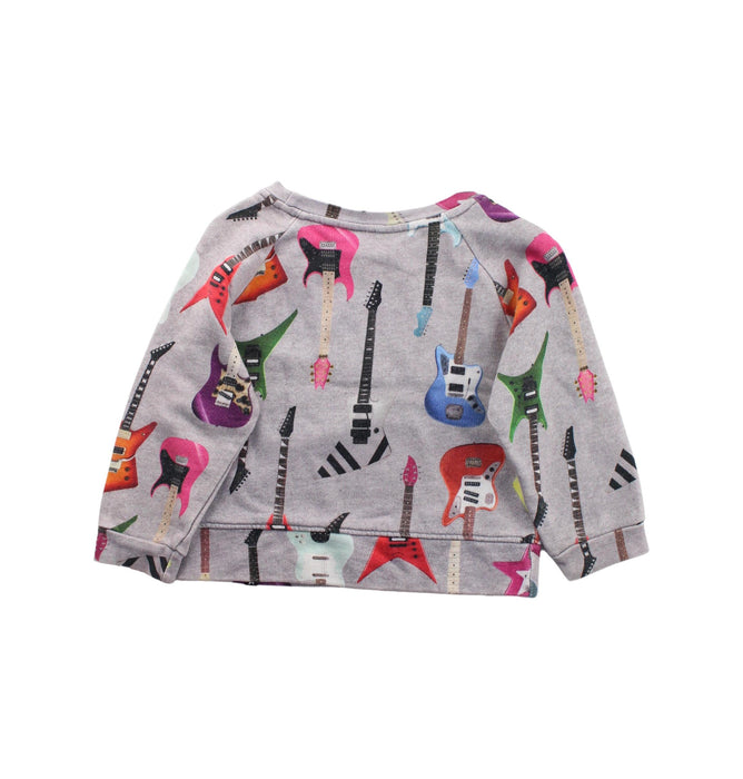 A Grey Crewneck Sweatshirts from Molo in size 12-18M for neutral. (Back View)