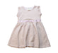 A Multicolour Sleeveless Dresses from Kingkow in size 4T for girl. (Front View)