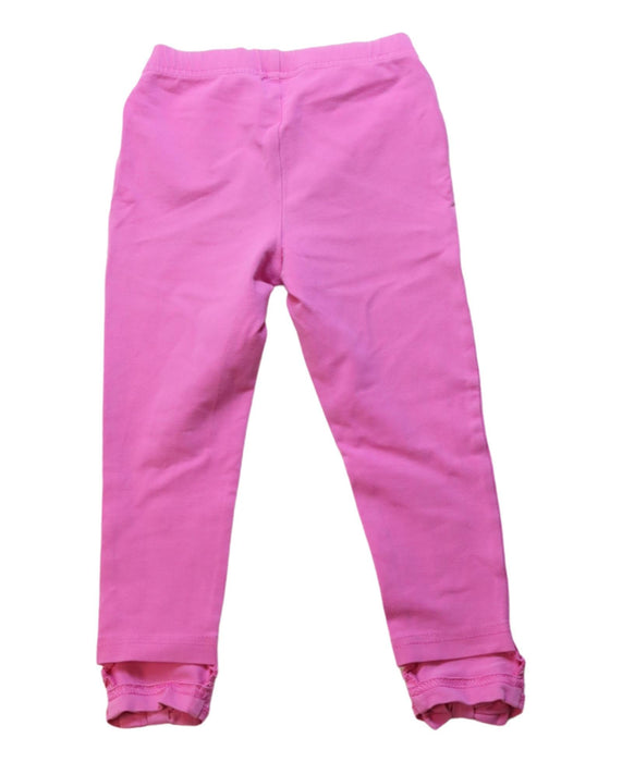 A Pink Leggings from Polo Ralph Lauren in size 3T for girl. (Back View)