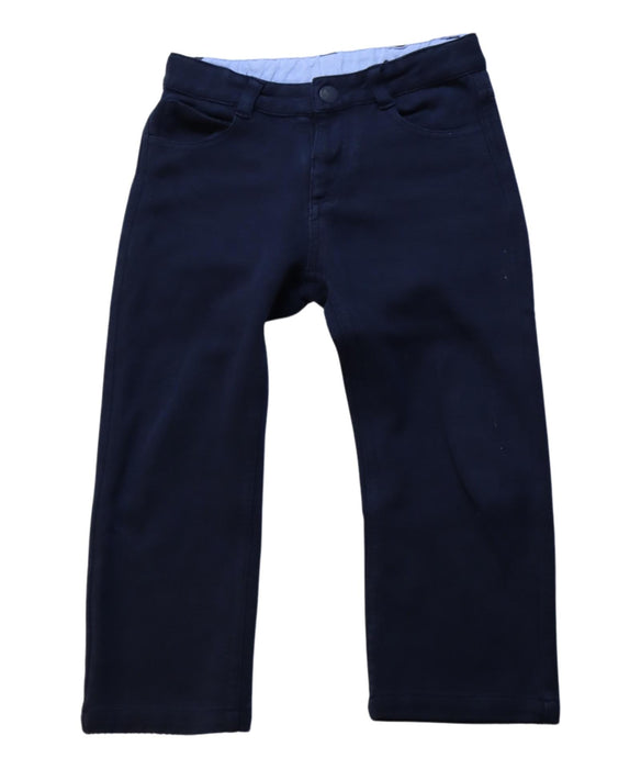 A Navy Casual Pants from Jacadi in size 3T for boy. (Front View)