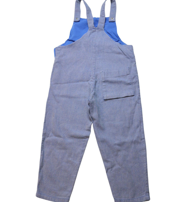 A Blue Long Overalls from COS in size 2T for neutral. (Back View)